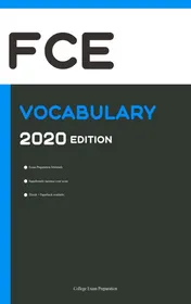 Omslag van FCE Vocabulary 2020 Edition