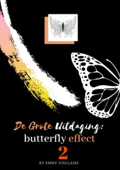 Omslag van Volwassenen kleurboek De Grote Uitdaging : Butterfly Effect 2