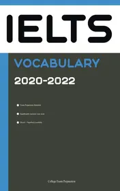 Omslag van IELTS Vocabulary 2020-2022