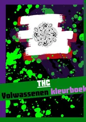 Omslag van Volwassenen Kleurboek : THC