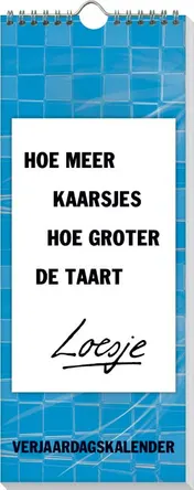 Omslag van Verjaardagskalender Loesje