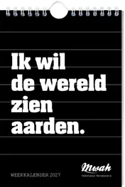 Omslag van Mwah weekkalender 2027