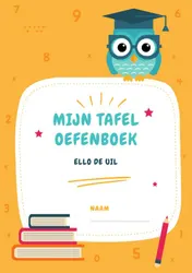Omslag van Mijn tafel oefenboek