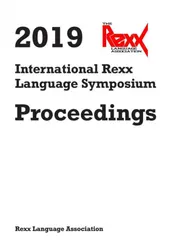 Omslag van 2019 International Rexx Language Symposium Proceedings