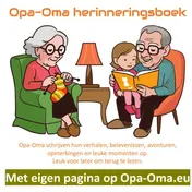 Omslag van Opa - Oma Herinneringsboek