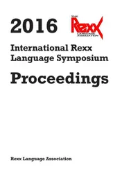Omslag van 2016 International Rexx Language Symposium Proceedings