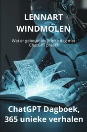 Omslag van ChatGPT dagboek, 365 unieke verhalen