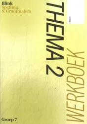 Omslag van werkboek