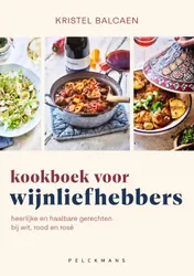 Omslag van Kookboek voor wijnliefhebbers