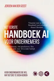 Omslag van Het eerste Handboek AI voor ondernemers