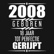 Omslag van 2008 Geboren 18 Jaar Tot Perfectie Gerijpt