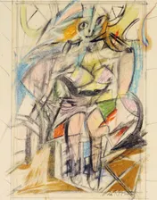 Omslag van Willem de Kooning: Something of a Glimp