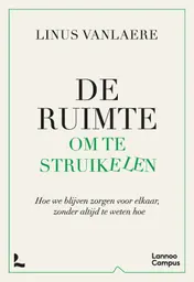 Omslag van De ruimte om te struikelen