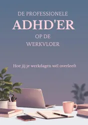 Omslag van De Professionele ADHD'er op de werkvloer