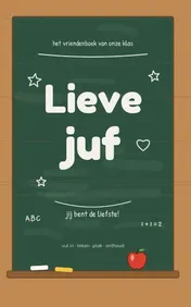 Omslag van Lieve juf