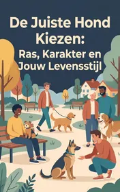 Omslag van De Juiste Hond Kiezen: Ras, Karakter en Jouw Levensstijl