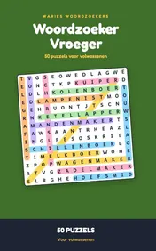 Omslag van Woordzoeker Vroeger