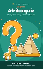 Omslag van De grote Afrikaquiz