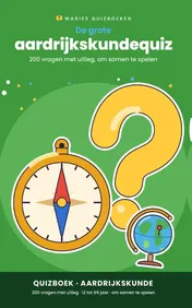 Omslag van De grote aardrijkskundequiz
