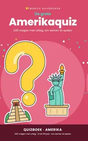 Omslag van De grote Amerikaquiz