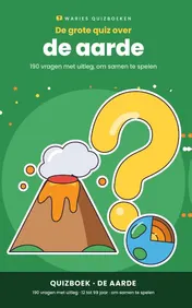 Omslag van De grote quiz over de aarde