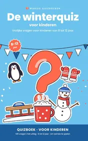 Omslag van De winterquiz voor kinderen