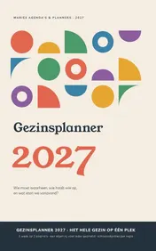 Omslag van Gezinsplanner 2027
