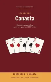 Omslag van Scoreboek Canasta