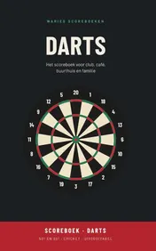 Omslag van Scoreboek Darts