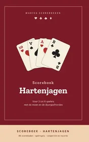Omslag van Scoreboek Hartenjagen