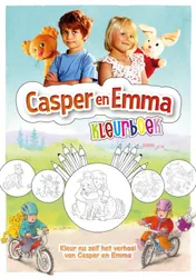 Omslag van Casper en Emma kleurboek