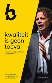 Omslag van Kwaliteit is geen toeval