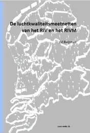 Omslag van De luchtkwaliteitsmeetnetten van het RIV en het RIVM