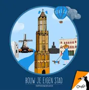 Omslag van Bouw je eigen stad Utrecht (set van 5)