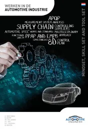 Omslag van Werken in de automotive industrie