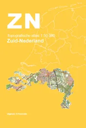 Omslag van Topografische Atlas 1:50.000 Zuid-Nederland