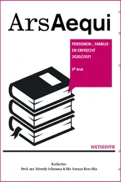 Omslag van Personen-, familie- & erfrecht 2020/2021