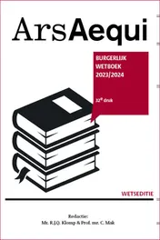 Omslag van Burgerlijk wetboek 2023/2024