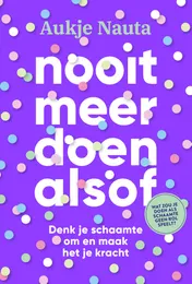 Omslag van Nooit meer doen alsof