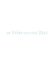 Omslag van De stem van het Zelf
