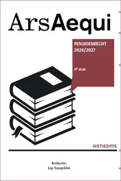 Omslag van Pensioenrecht 2026/2027