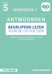 Omslag van Begrijpend lezen voor de LVS-toetsen - Groep 5 - Antwoordenboek 2 + Online video-uitleg