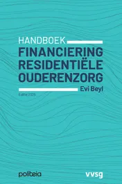 Omslag van Handboek financiering residentiële ouderenzorg
