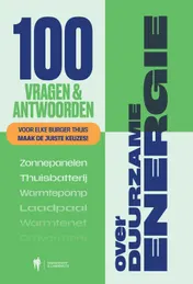 Omslag van 100 vragen en antwoorden over duurzame energie