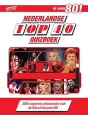 Omslag van Top 40 Quizboek - jaren '80