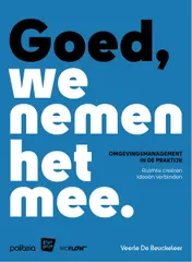 Omslag van Goed, we nemen het mee