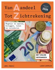 Omslag van Van aandeel tot zichtrekening