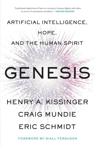 Omslag van Genesis Artificial Intelligence, Hope, and the Human Spirit