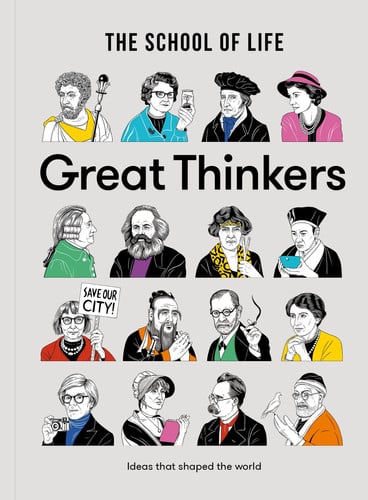 Omslag van Great Thinkers Simple Tools from 60 Great Thinkers to Improve Your Life Today