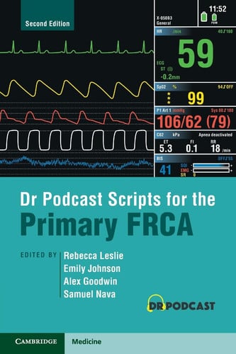 Omslag van Dr Podcast Scripts for the Primary FRCA